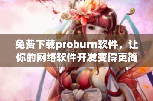 免费下载proburn软件，让你的网络软件开发变得更简单高效！