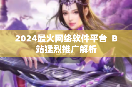 2024最火网络软件平台  B站猛烈推广解析