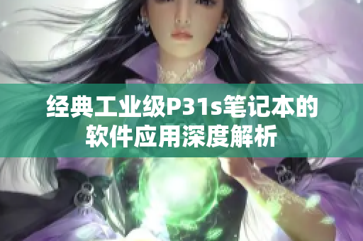经典工业级P31s笔记本的软件应用深度解析