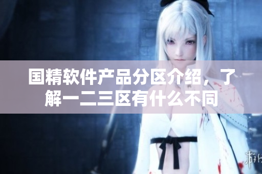 国精软件产品分区介绍，了解一二三区有什么不同