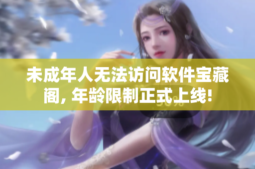 未成年人无法访问软件宝藏阁, 年龄限制正式上线!