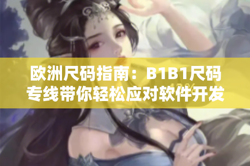 欧洲尺码指南：B1B1尺码专线带你轻松应对软件开发中的尺码问题