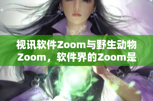 视讯软件Zoom与野生动物Zoom，软件界的Zoom是哪一个？