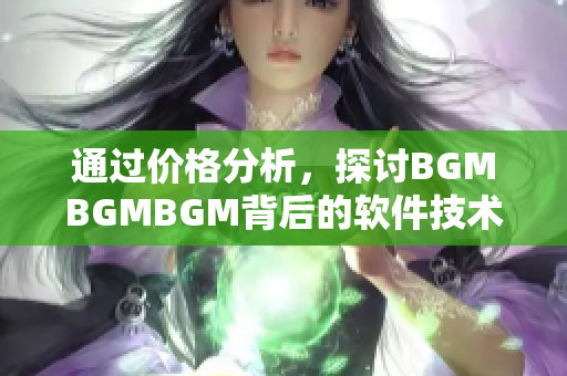 通过价格分析，探讨BGMBGMBGM背后的软件技术价值