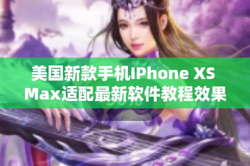 美国新款手机IPhone XS Max适配最新软件教程效果如何