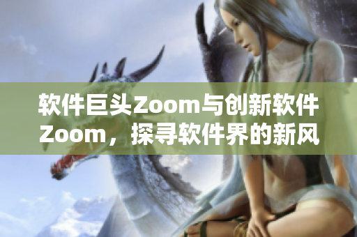 软件巨头Zoom与创新软件Zoom，探寻软件界的新风向