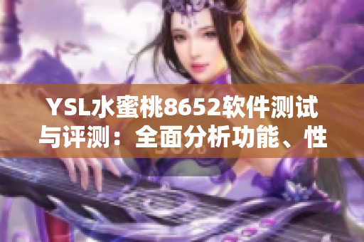 YSL水蜜桃8652软件测试与评测：全面分析功能、性能及用户体验