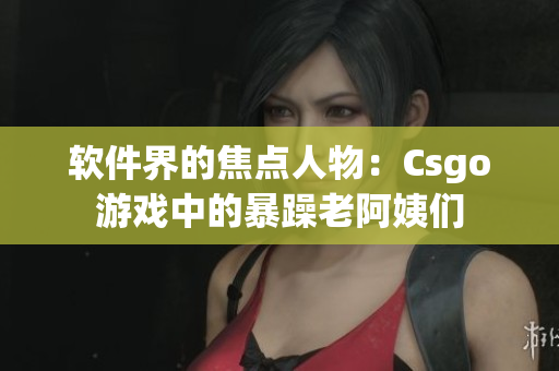 软件界的焦点人物：Csgo游戏中的暴躁老阿姨们