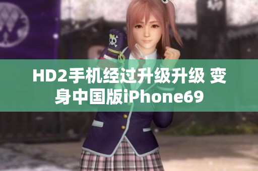 HD2手机经过升级升级 变身中国版iPhone69
