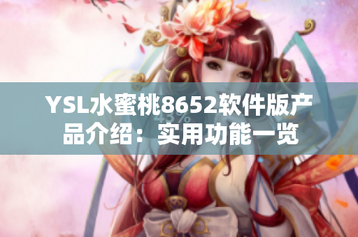 YSL水蜜桃8652软件版产品介绍：实用功能一览