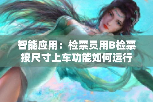 智能应用：检票员用B检票按尺寸上车功能如何运行