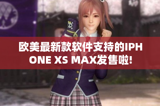 欧美最新款软件支持的IPHONE XS MAX发售啦!