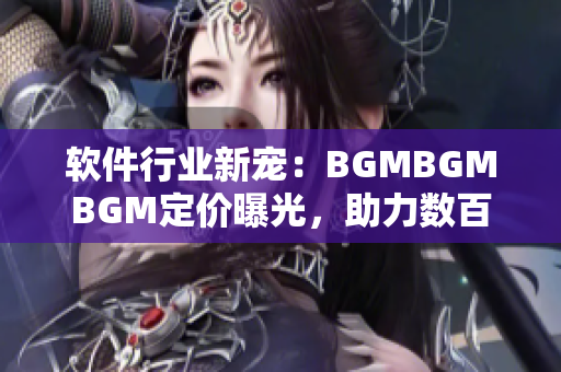 软件行业新宠：BGMBGMBGM定价曝光，助力数百万开发者提升应用体验