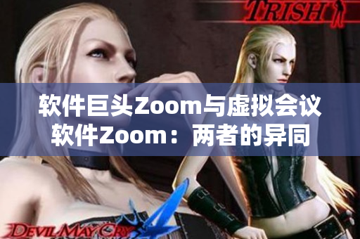 软件巨头Zoom与虚拟会议软件Zoom：两者的异同