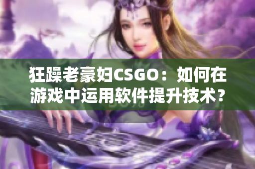 狂躁老豪妇CSGO：如何在游戏中运用软件提升技术？