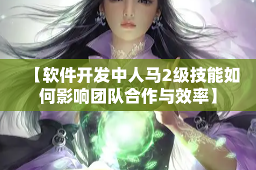 【软件开发中人马2级技能如何影响团队合作与效率】