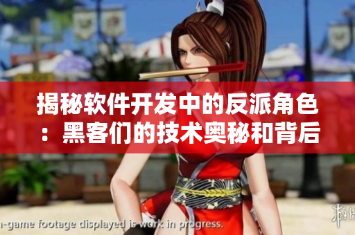 揭秘软件开发中的反派角色：黑客们的技术奥秘和背后故事