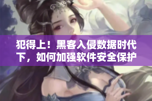 犯得上!黑客入侵数据时代下,如何加强软件安全保护? 犯得上!黑客入侵数据时代下,如何加强软件安全保护?