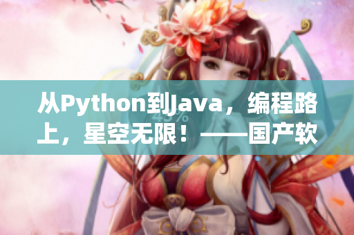 从Python到Java，编程路上，星空无限！——国产软件重温编程路程