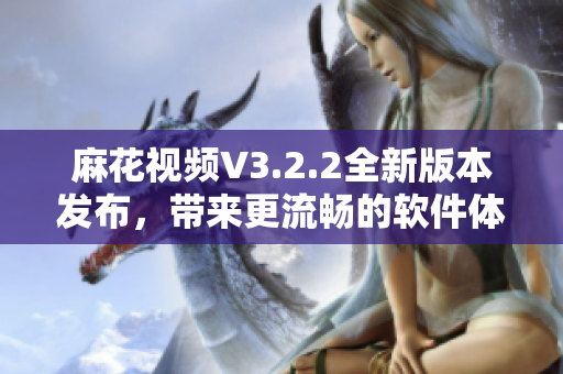 麻花视频V3.2.2全新版本发布，带来更流畅的软件体验！